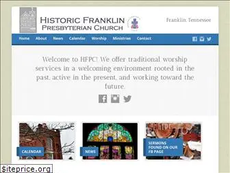 historicfranklinpc.org