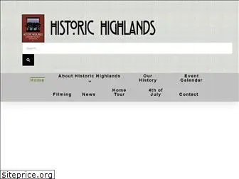 historichighlands.org