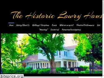 historiclowryhouse.com