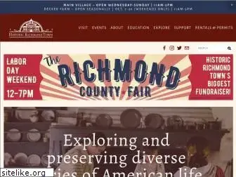 historicrichmondtown.org