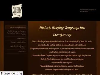 historicroofingcompany.com