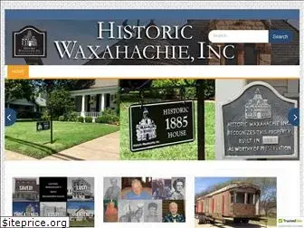 historicwaxahachie.com
