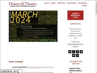 historyandtheory.org