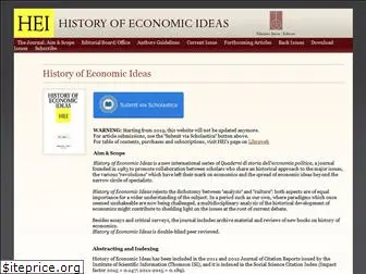 historyofeconomicideas.com