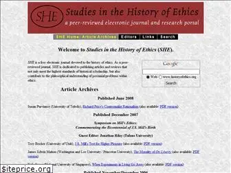 historyofethics.org