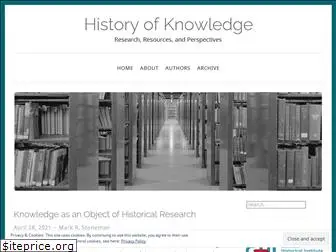 historyofknowledge.net