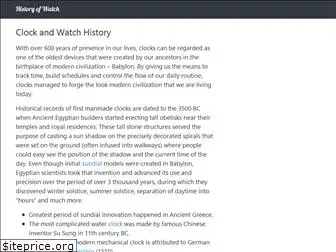 historyofwatch.com