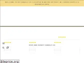 hiveandhoneycandleco.com