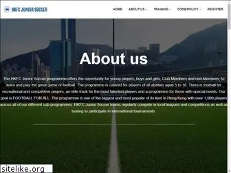 hkfcjuniorsoccer.com