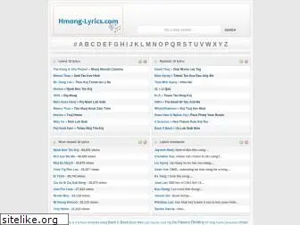 hmong-lyrics.com