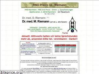 hno-riemann.de