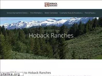 hobackranches.com