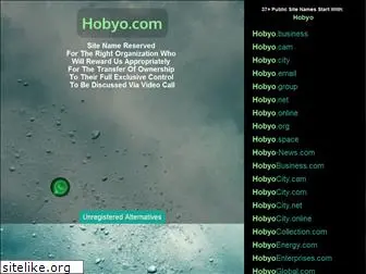 hobyo.com