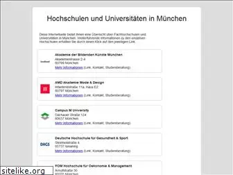 hochschulen-muenchen.de