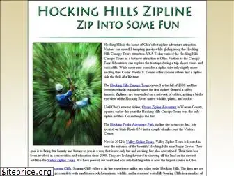 hockinghillszipline.com