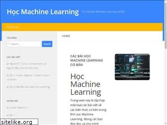 hocmachinelearning.com