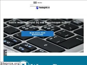 hoebeginik.nl