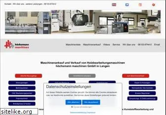 hoechsmann-maschinen.com