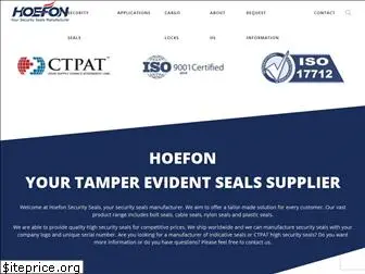 hoefonsecurityseals.com