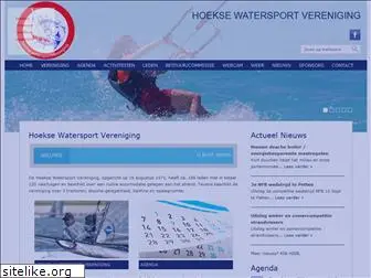 hoeksewatersportvereniging.nl