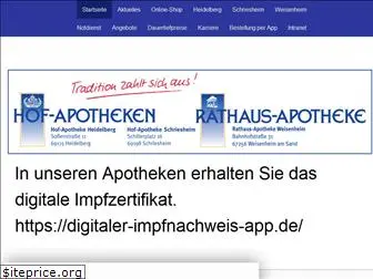 hof-apotheken.de