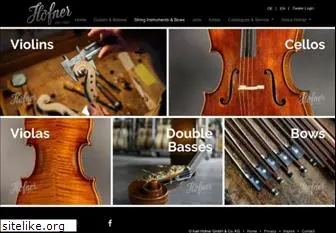 hofner-strings-bows.com