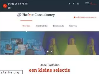 hofsteconsultancy.nl
