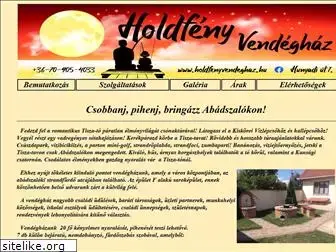 holdfenyvendeghaz.hu