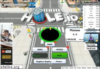 Hole.io Gameplay Map Control 100% (poki.com) [Free Games] 