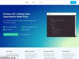 holidaydata.io