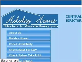 www.holidayhomes.nic.in