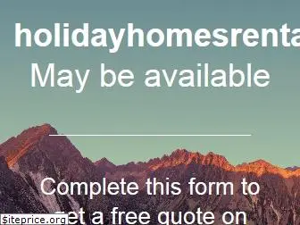 holidayhomesrentals.com