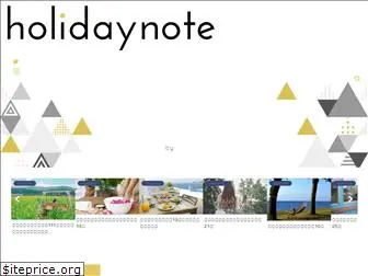 holidaynote.com