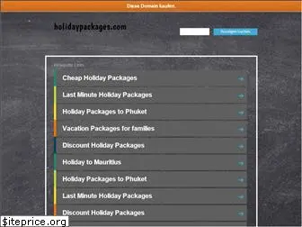 holidaypackages.com