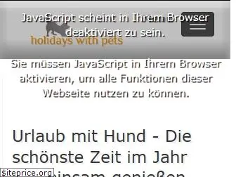 holidays-with-pets.de