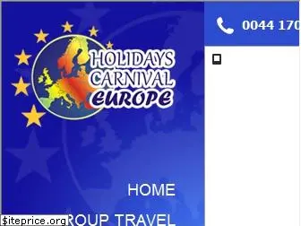 holidayscarnivaleurope.com