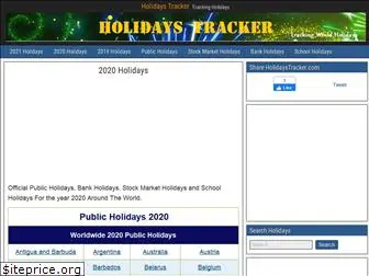 www.holidaystracker.com