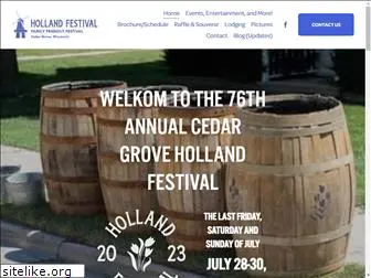 hollandfest.com
