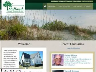 hollandfuneralhome.net