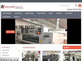 hollandgraphicequipment.com