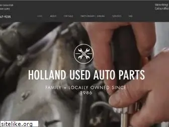 hollandusedautoparts.com