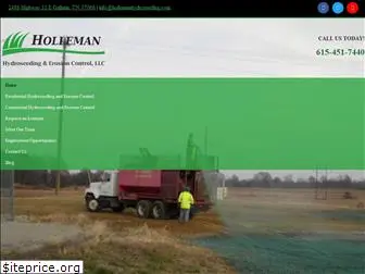 hollemanhydroseeding.com