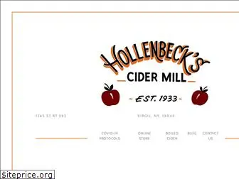 hollenbeckscidermill.com