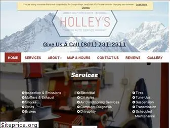 holleysservice.com