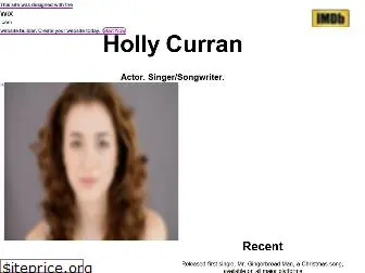 hollycurranactor.com