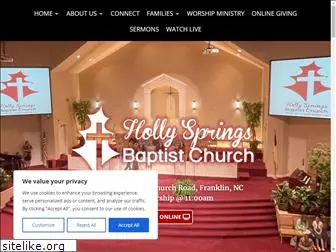 www.hollyspringsbaptist.org