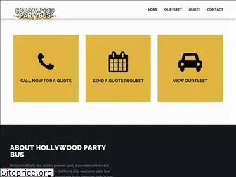 hollywoodpartybus.com