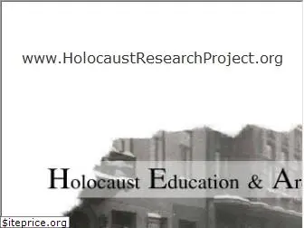 holocaustresearchproject.org