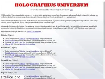 holografikusuniverzum.hu