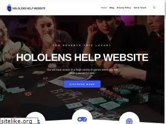 hololenshelpwebsite.com